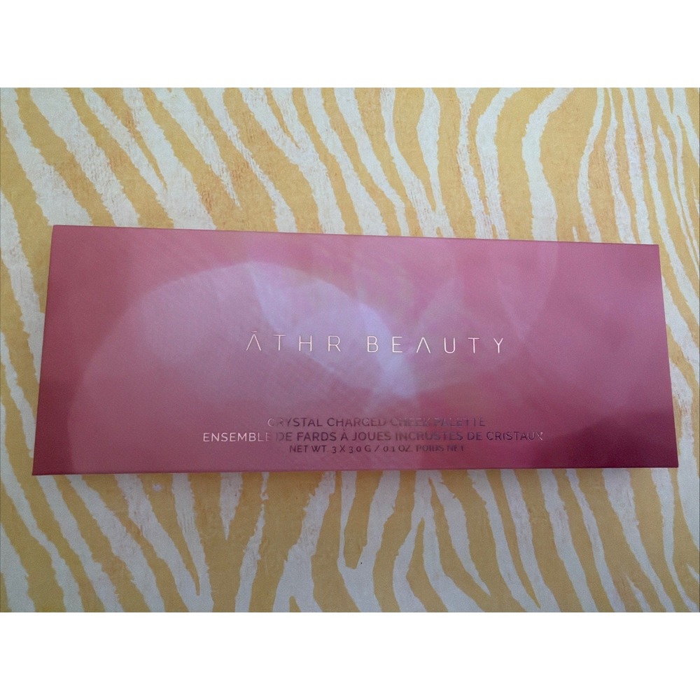 ATHR Beauty Amber Crystal Charged Cheek Palette New In Box Discontinued